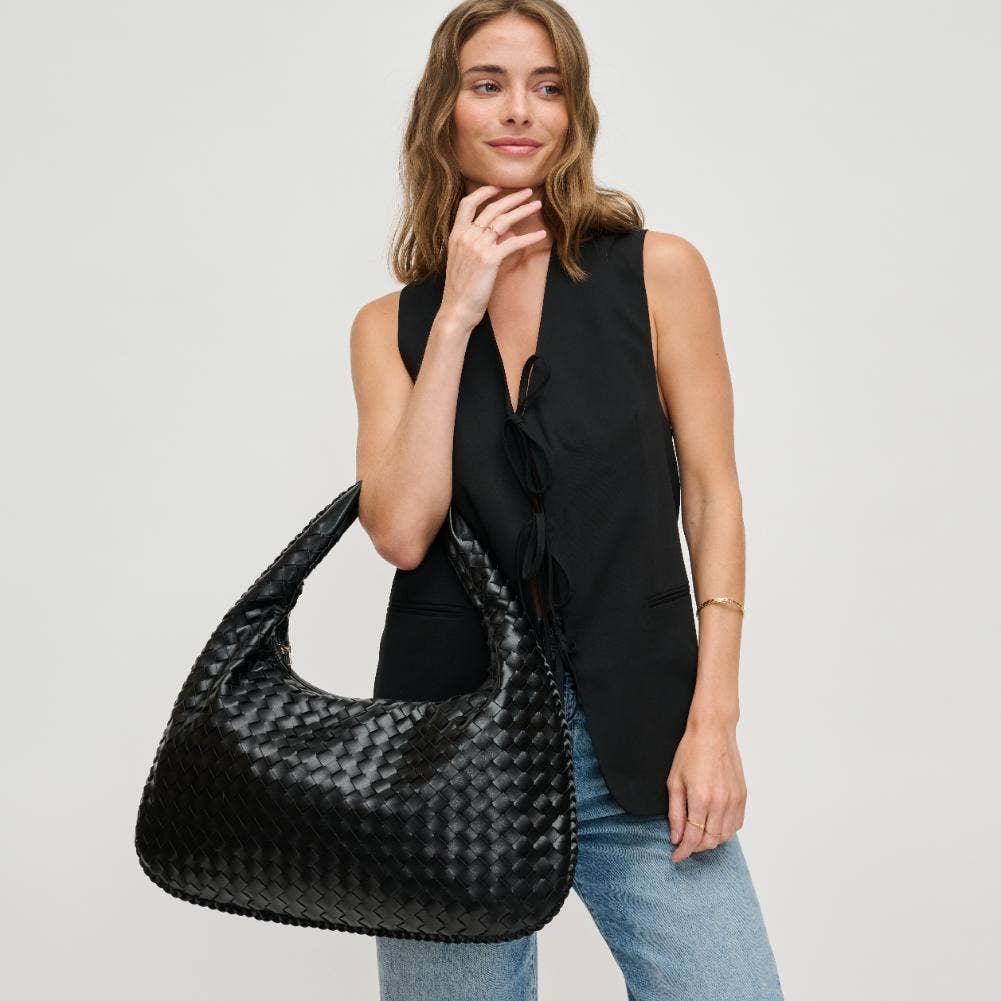 Victoria Woven Hobo