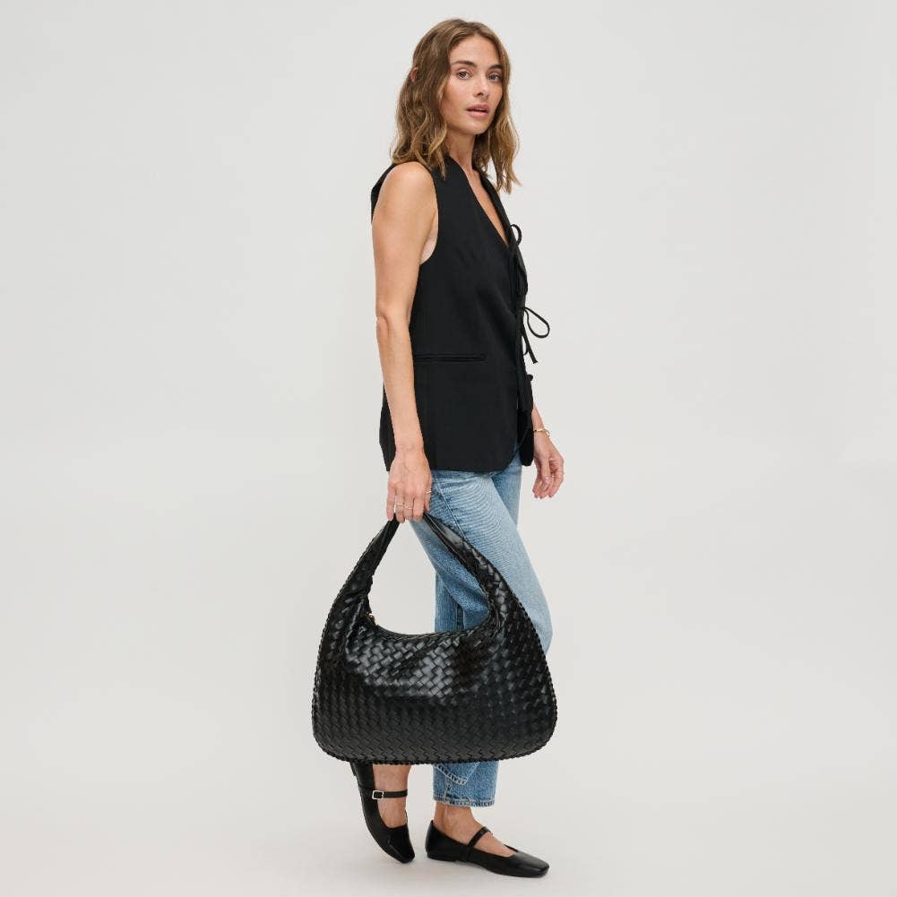 Victoria Woven Hobo