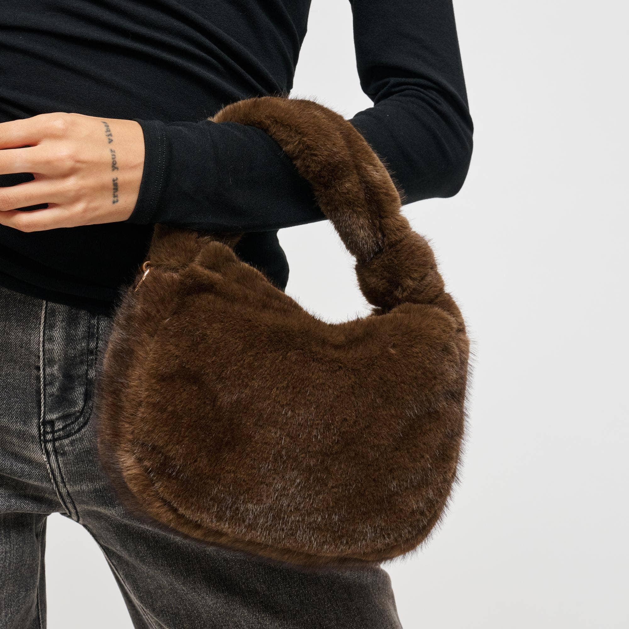 Monica - Faux Fur Crossbody